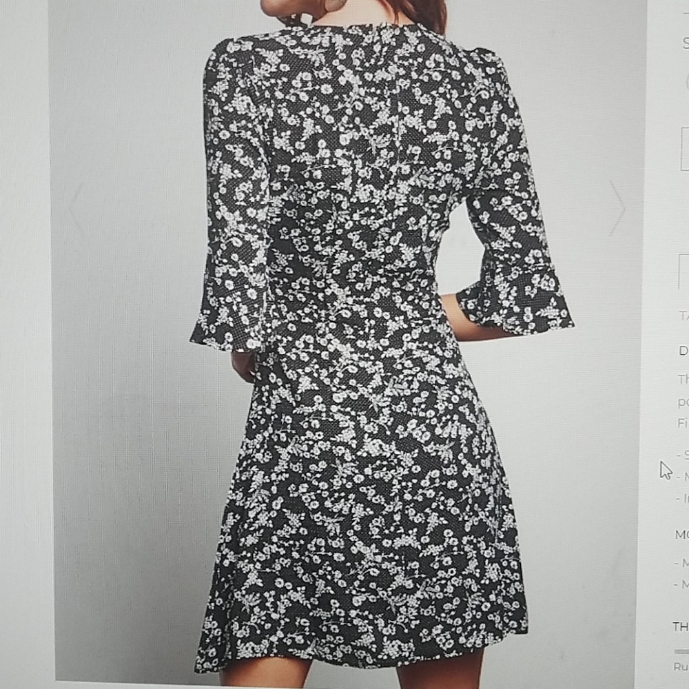 Floral mini dress - Picture 2 of 7